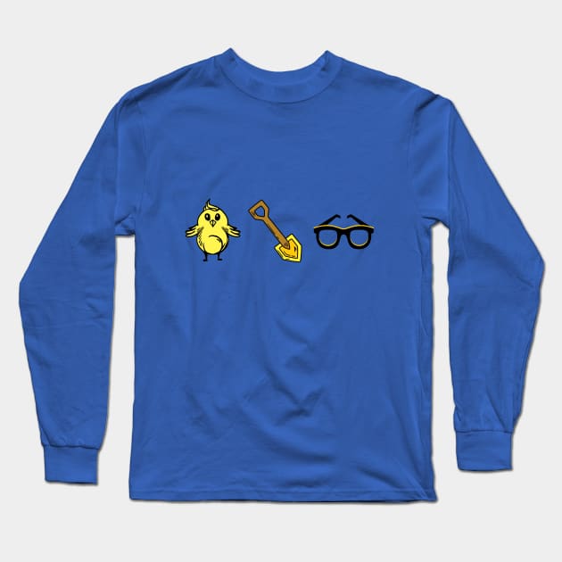 Funny Chicks Dig Nerds Long Sleeve T-Shirt by TriHarder12